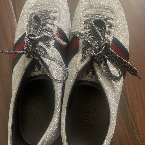 Men's Gucci Bambi Low Top Sneakers - Picture 7 of 7